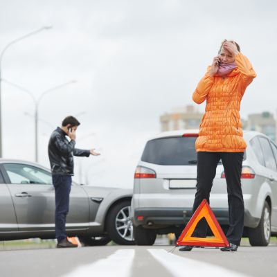 Back Injuries often result from Traffic Accidents